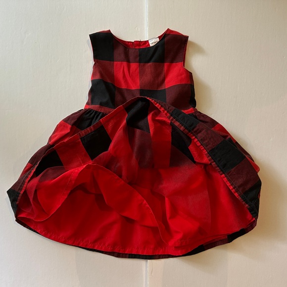*HOST PICK!* Toddler dress. “Buffalo Plaid” sleeveless, with side ties. - Picture 13 of 16